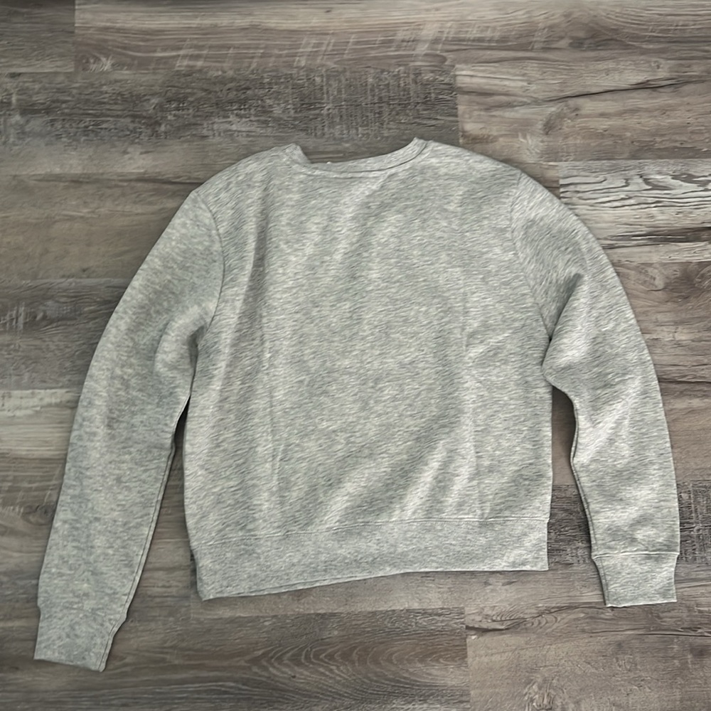 Barbie Ski Club Grey Sweatshirt size L NWT - Picture 4 of 4